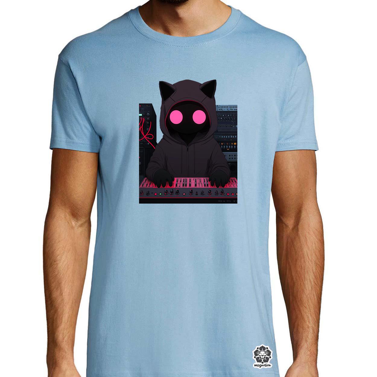 Synthwave Dj v3 egyedi póló 