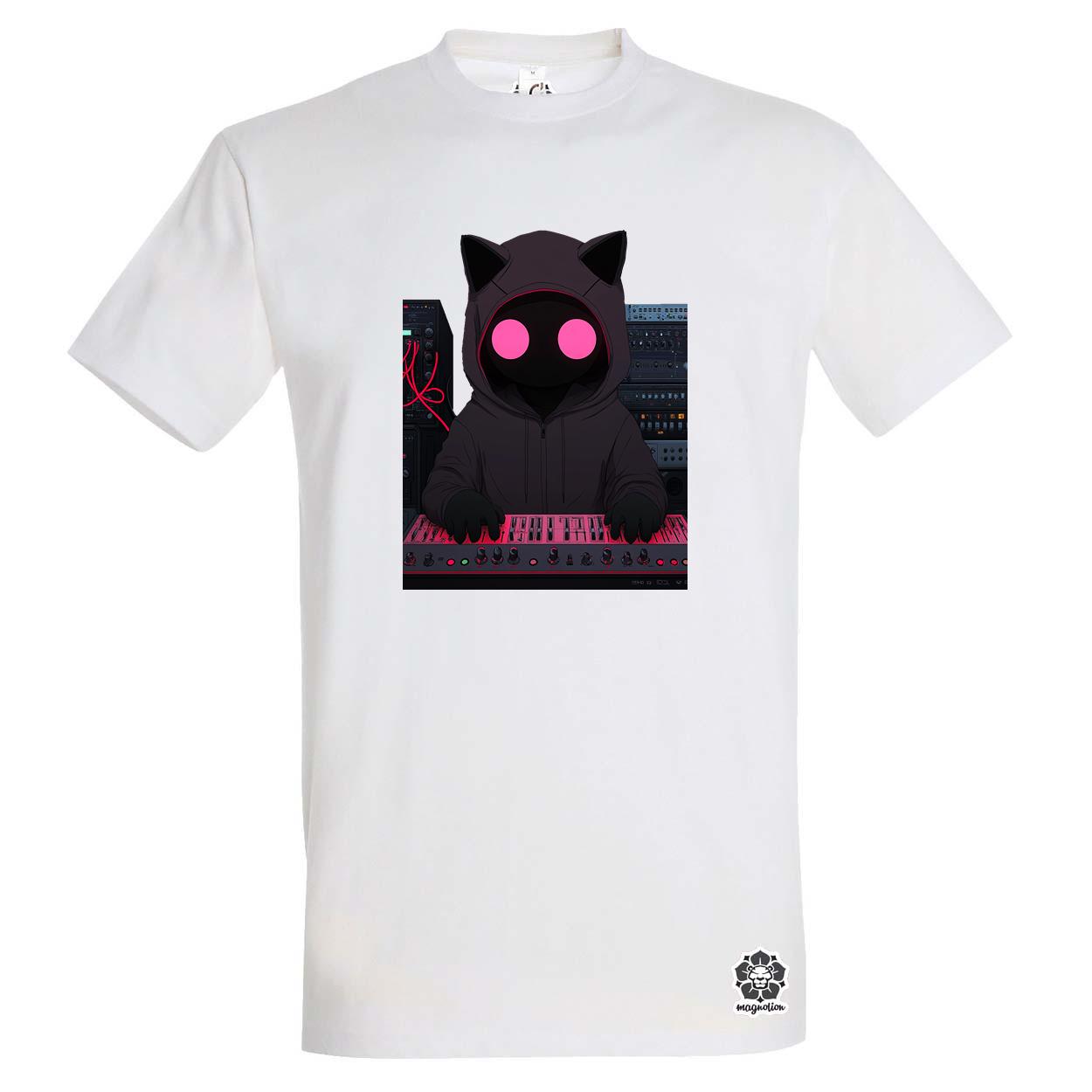 Synthwave Dj v3 egyedi póló 