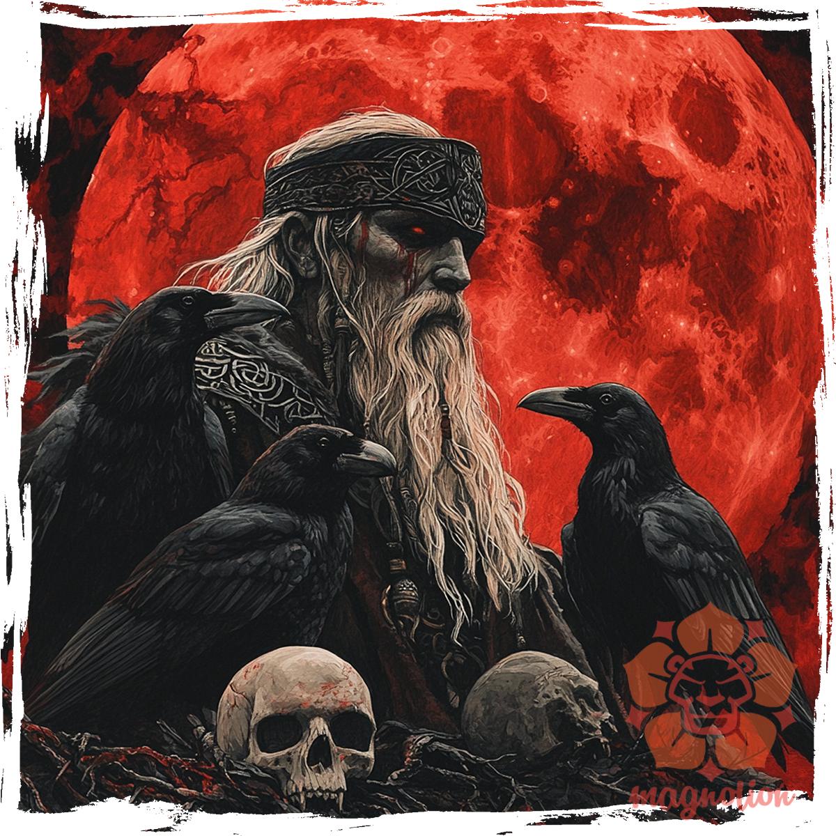 Fenséges Odin v3 egyedi  pulóver 
