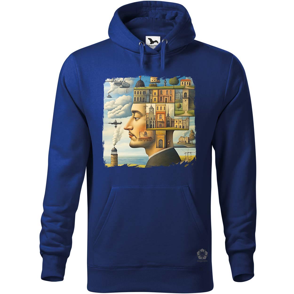 Férfi gondolatok v4 egyedi  pulóver 