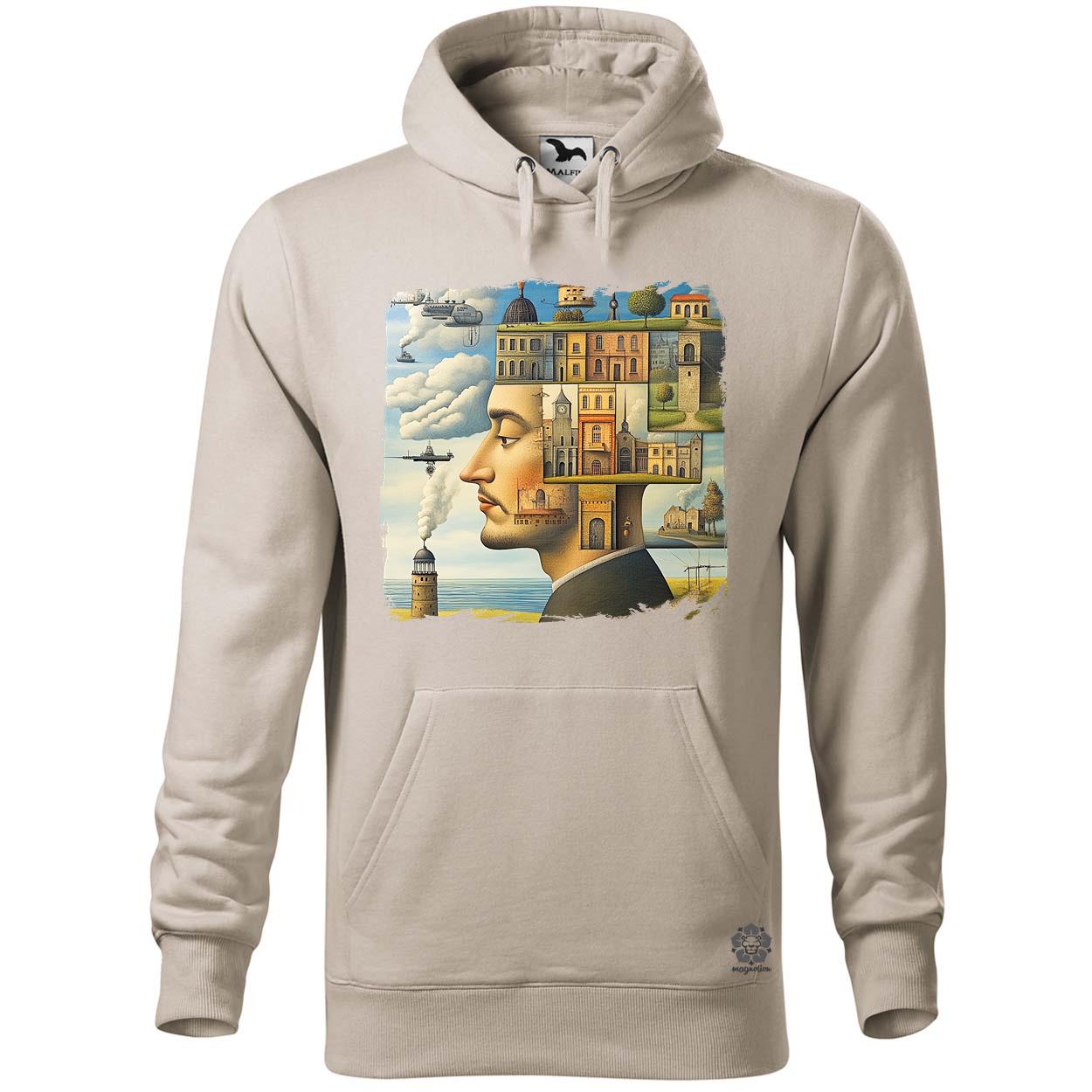 Férfi gondolatok v4 egyedi  pulóver 
