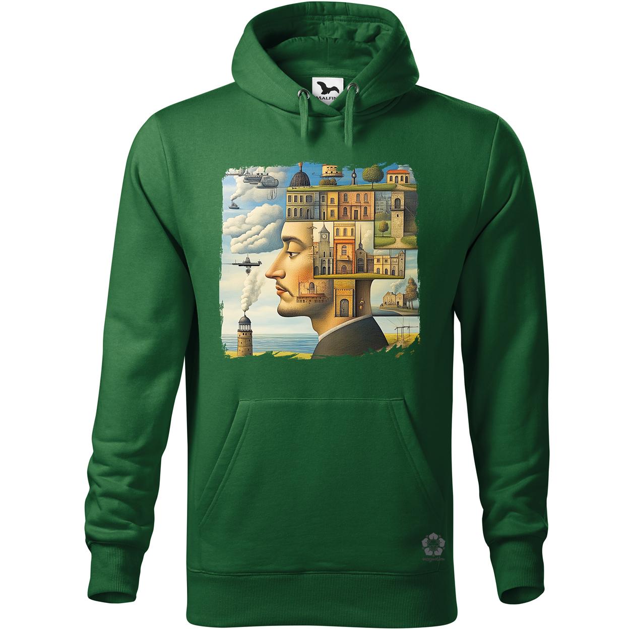 Férfi gondolatok v4 egyedi  pulóver 