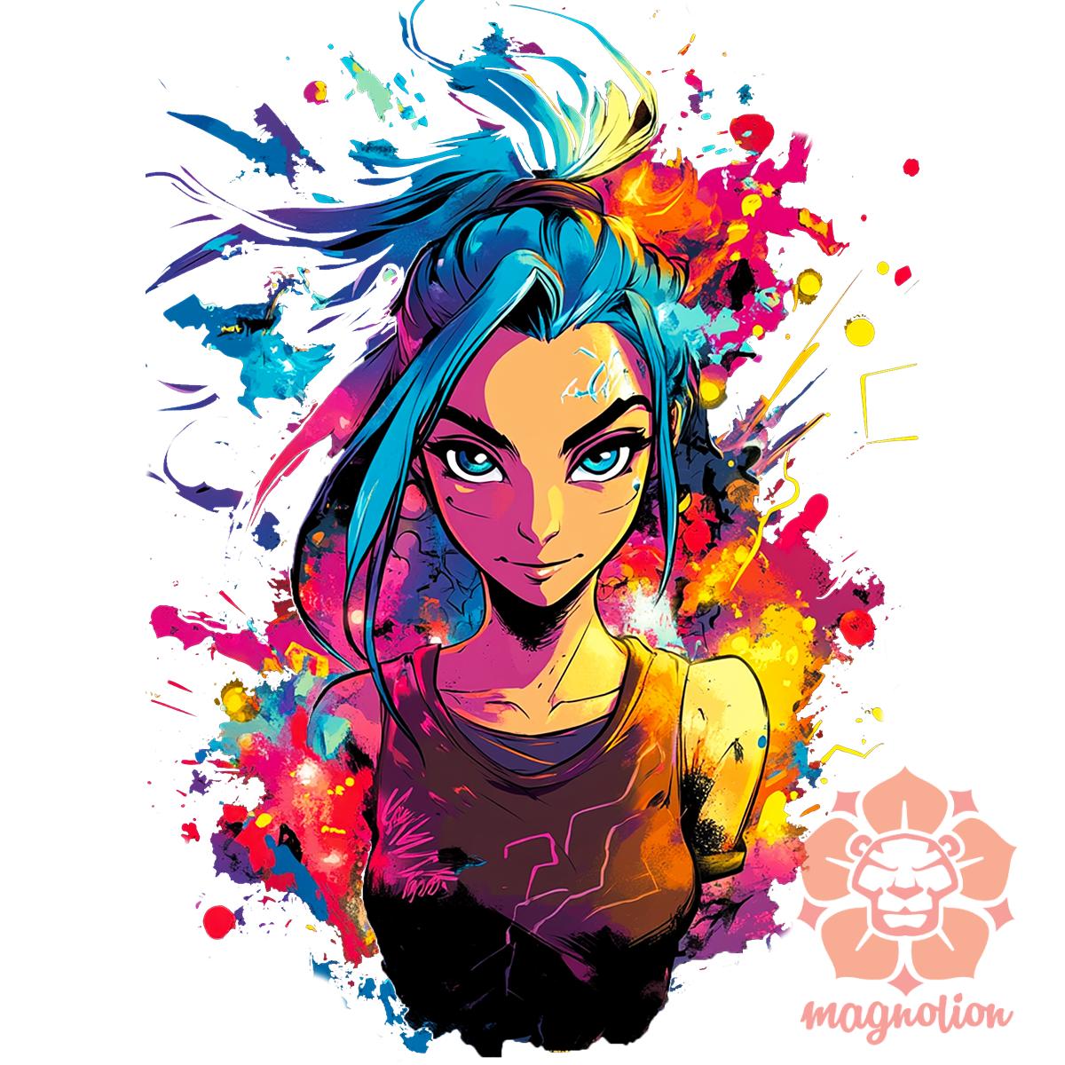 Graffiti Jinx v3 egyedi  pulóver 