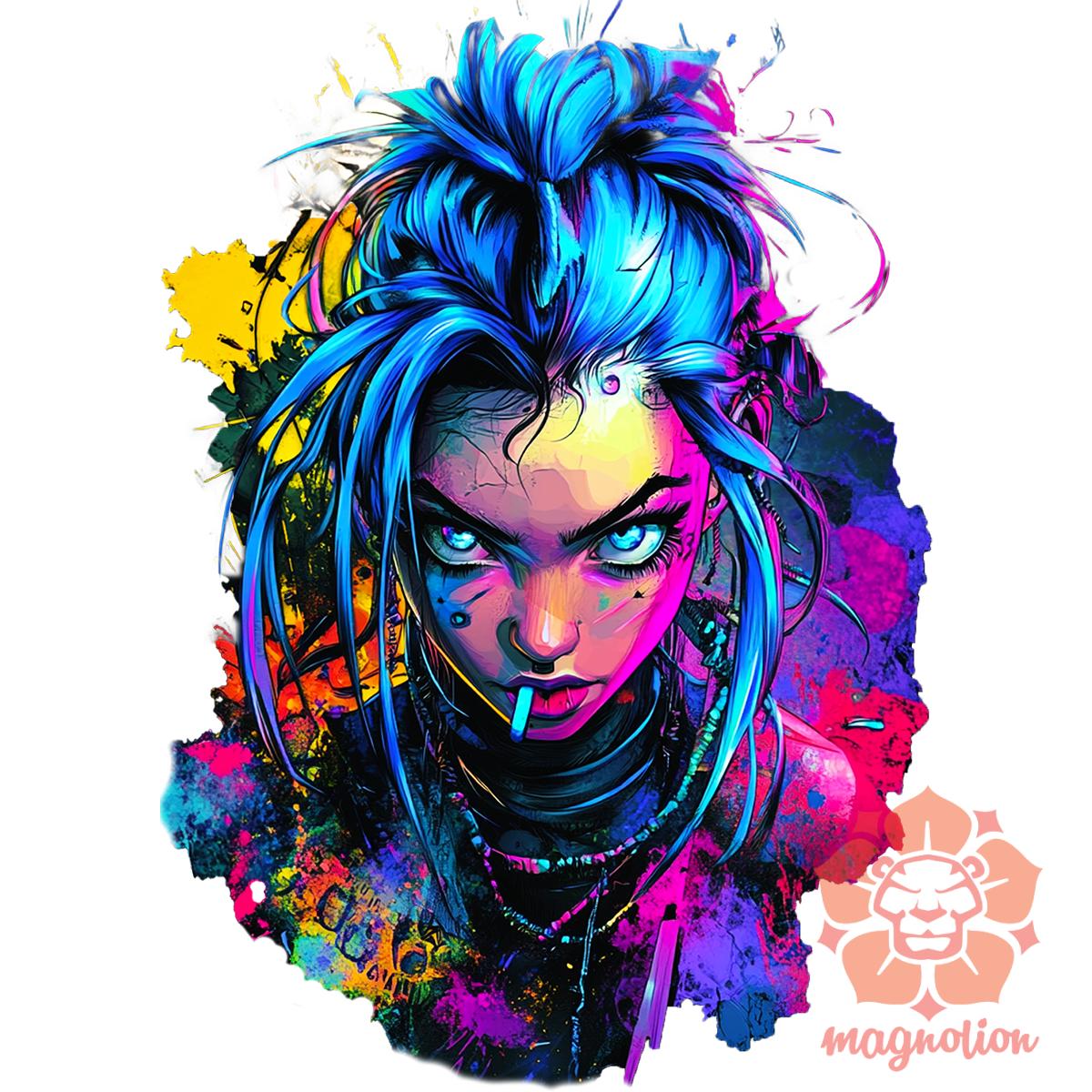 Graffiti Jinx v4 egyedi  pulóver 