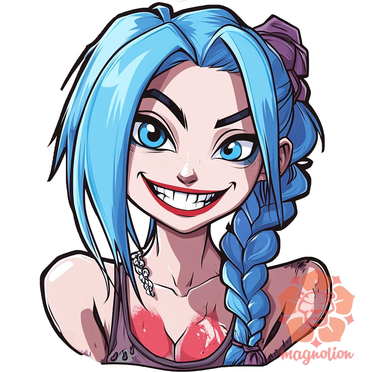 Jinx matrica v3 egyedi  pulóver 