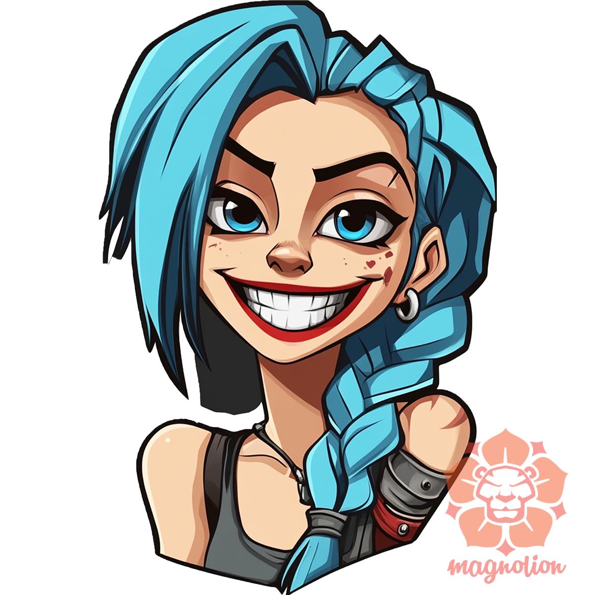 Jinx matrica v4 egyedi  pulóver 