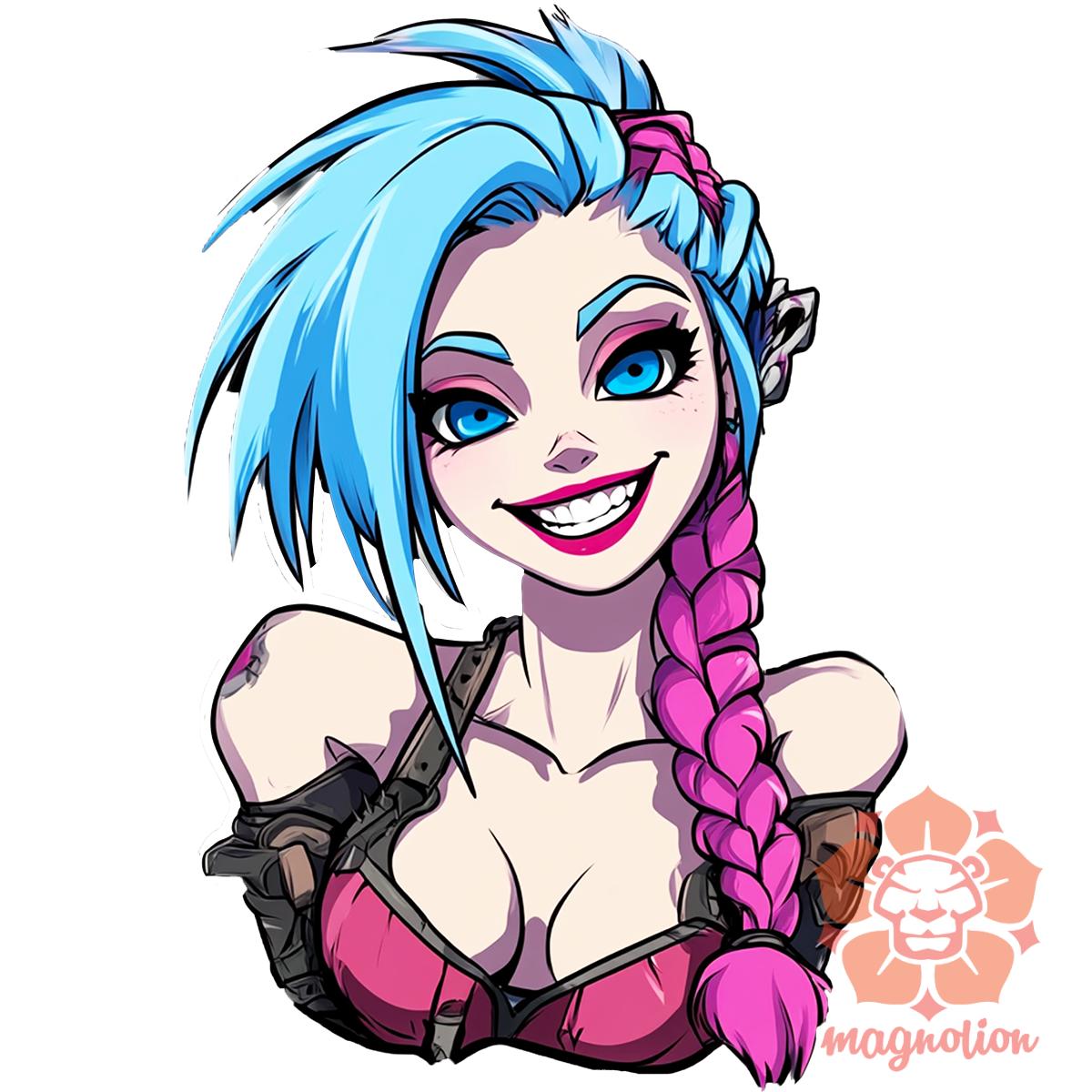 Jinx matrica v7 egyedi  pulóver 