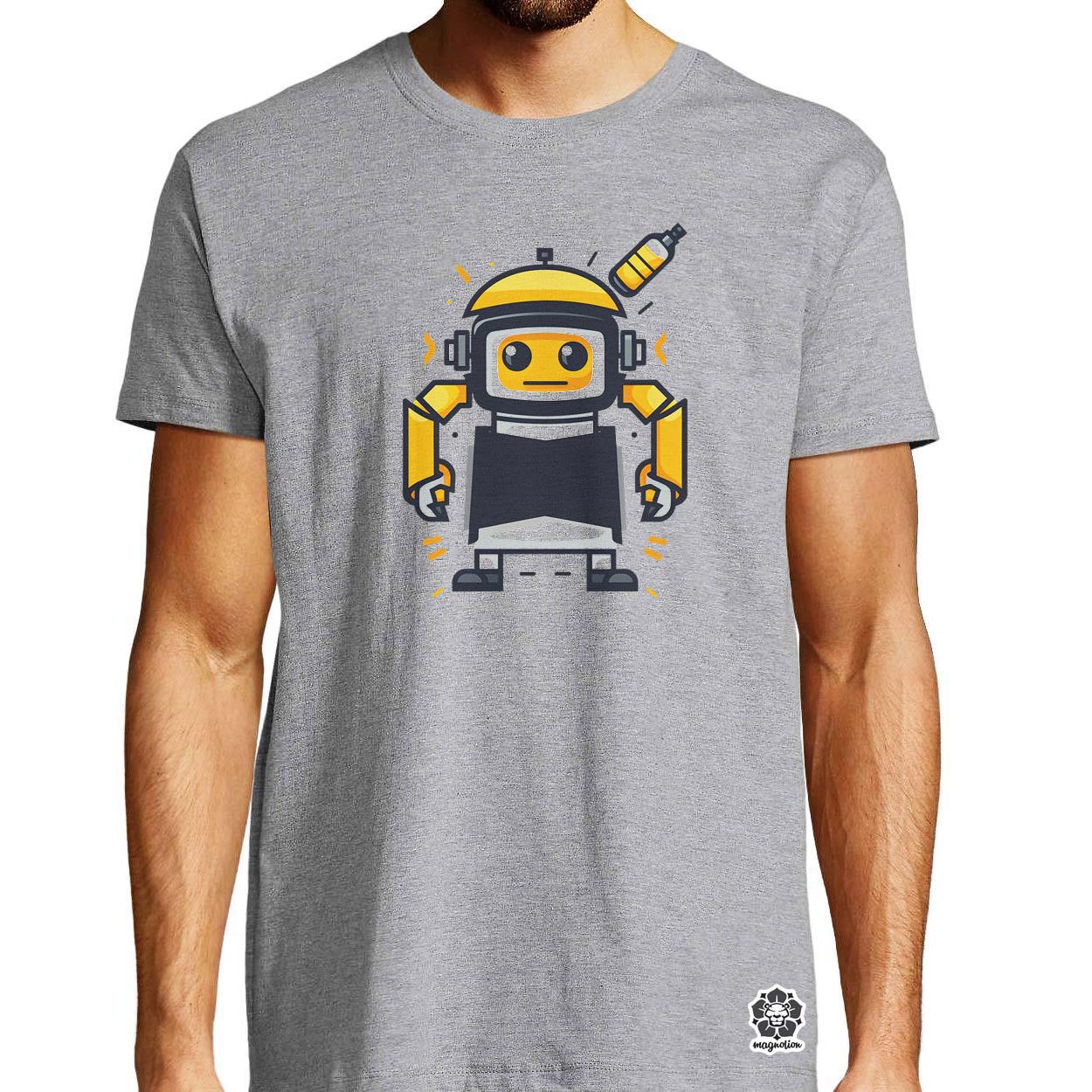Cuki robot v11 egyedi póló 
