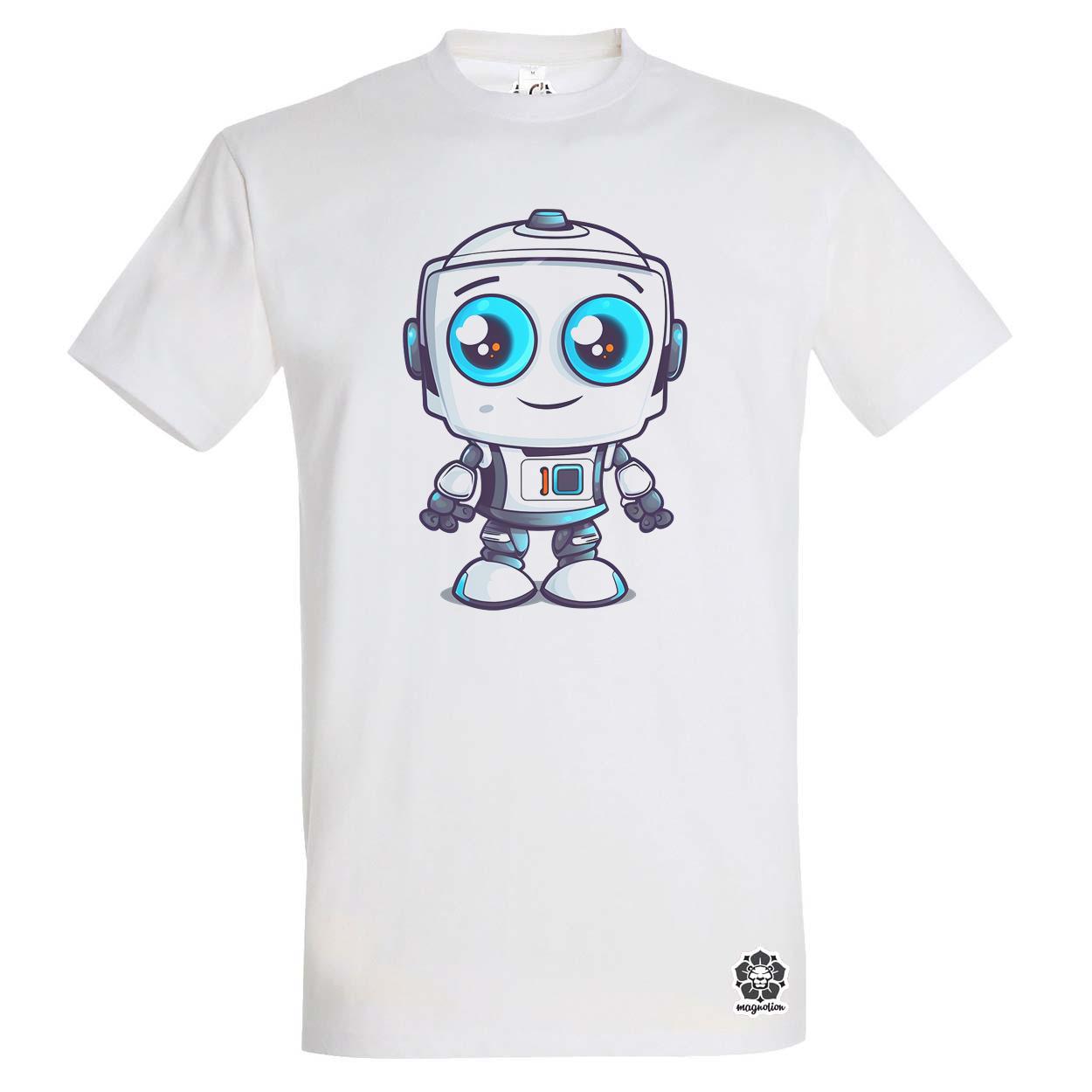 Cuki robot v5 egyedi póló 