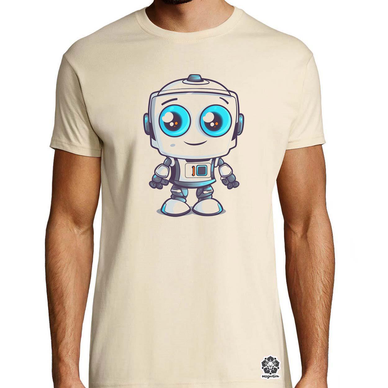 Cuki robot v5 egyedi póló 