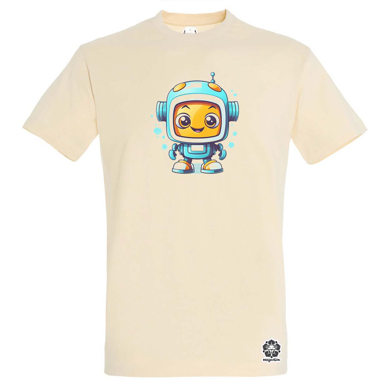 Cuki robot v6 egyedi póló 