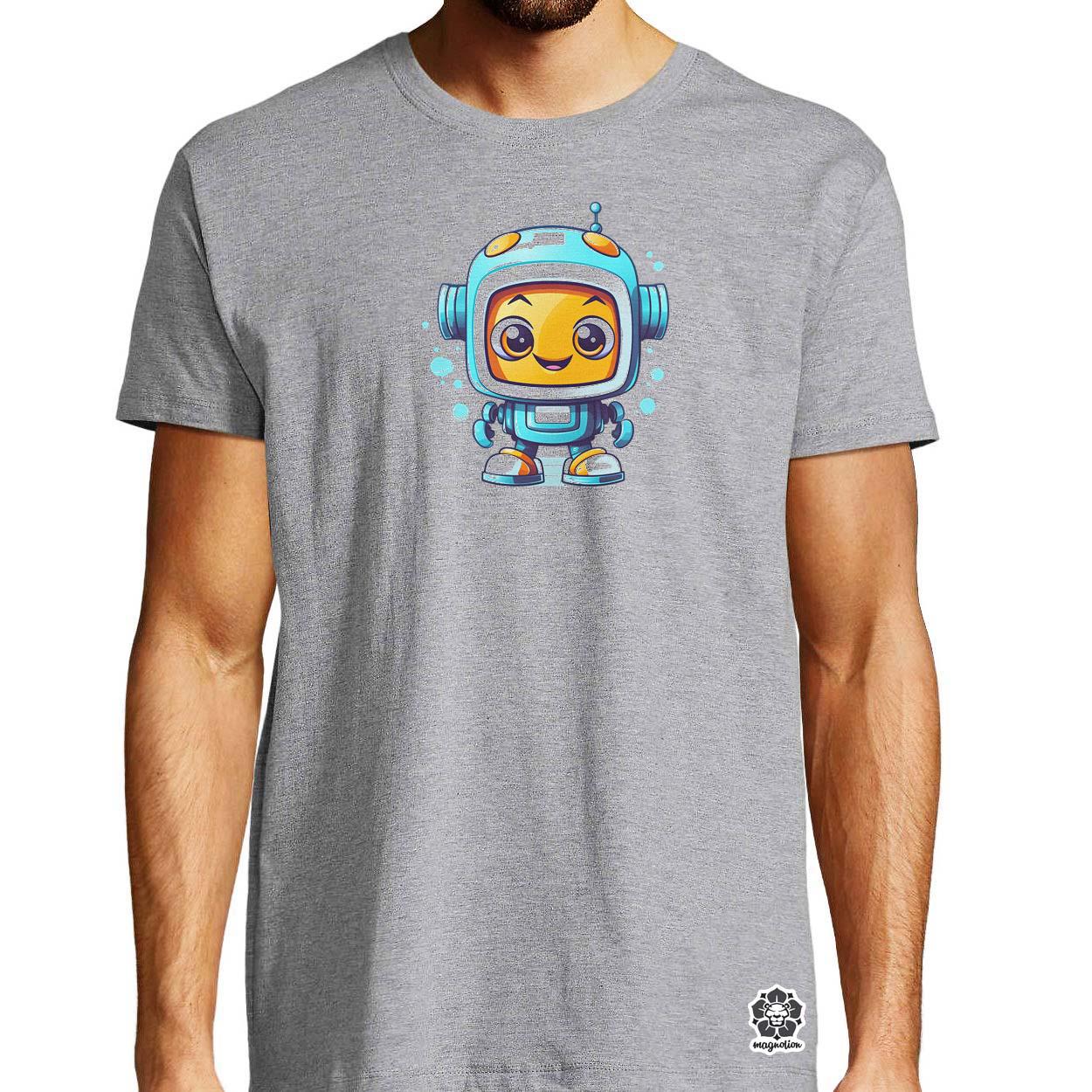 Cuki robot v6 egyedi póló 