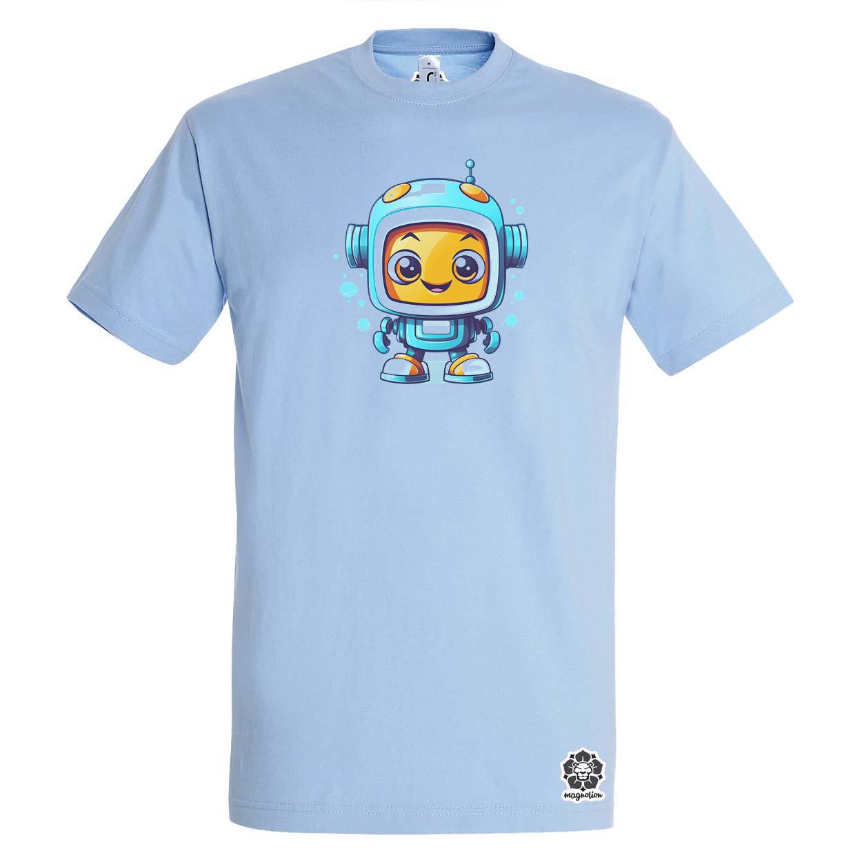 Cuki robot v6 egyedi póló 