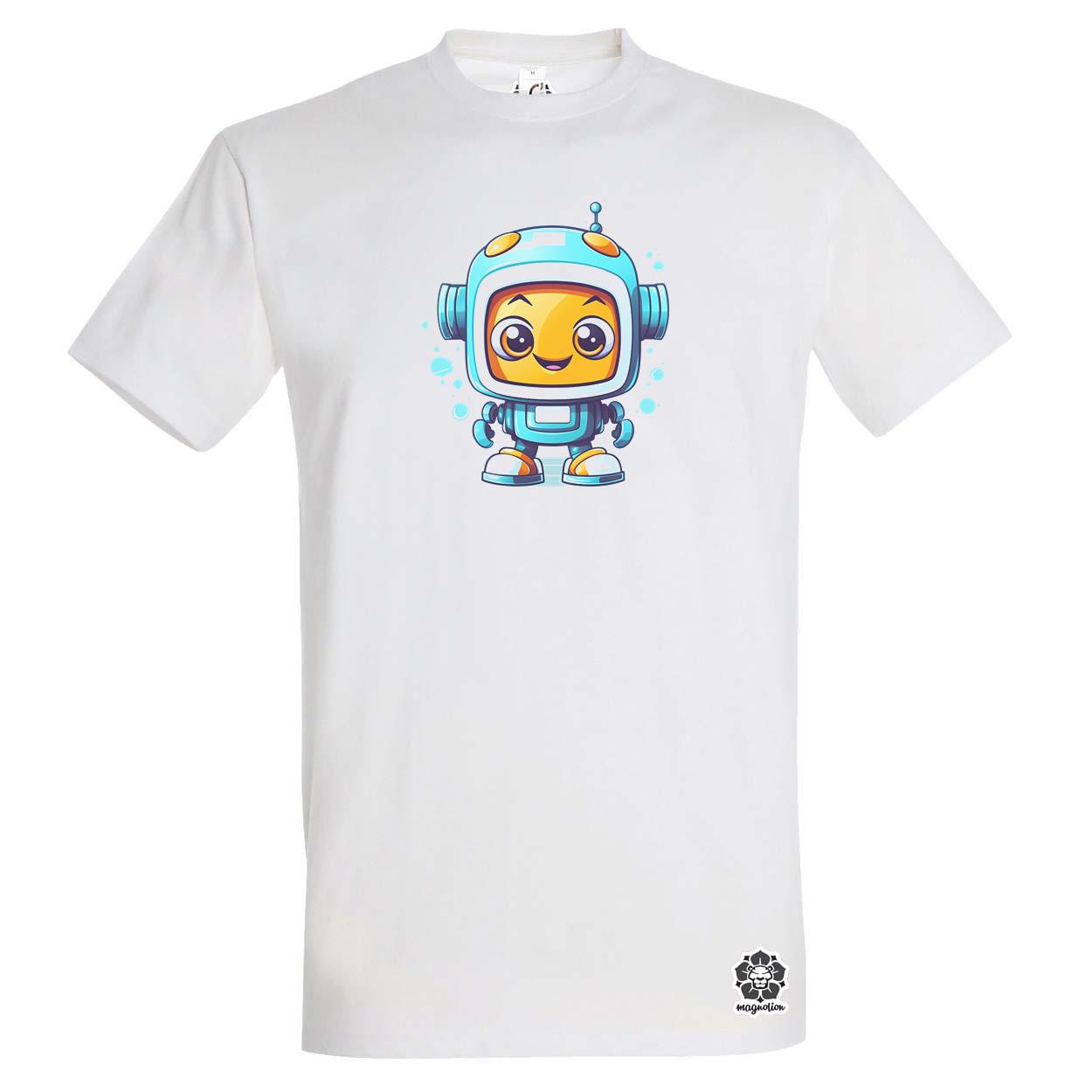 Cuki robot v6 egyedi póló 