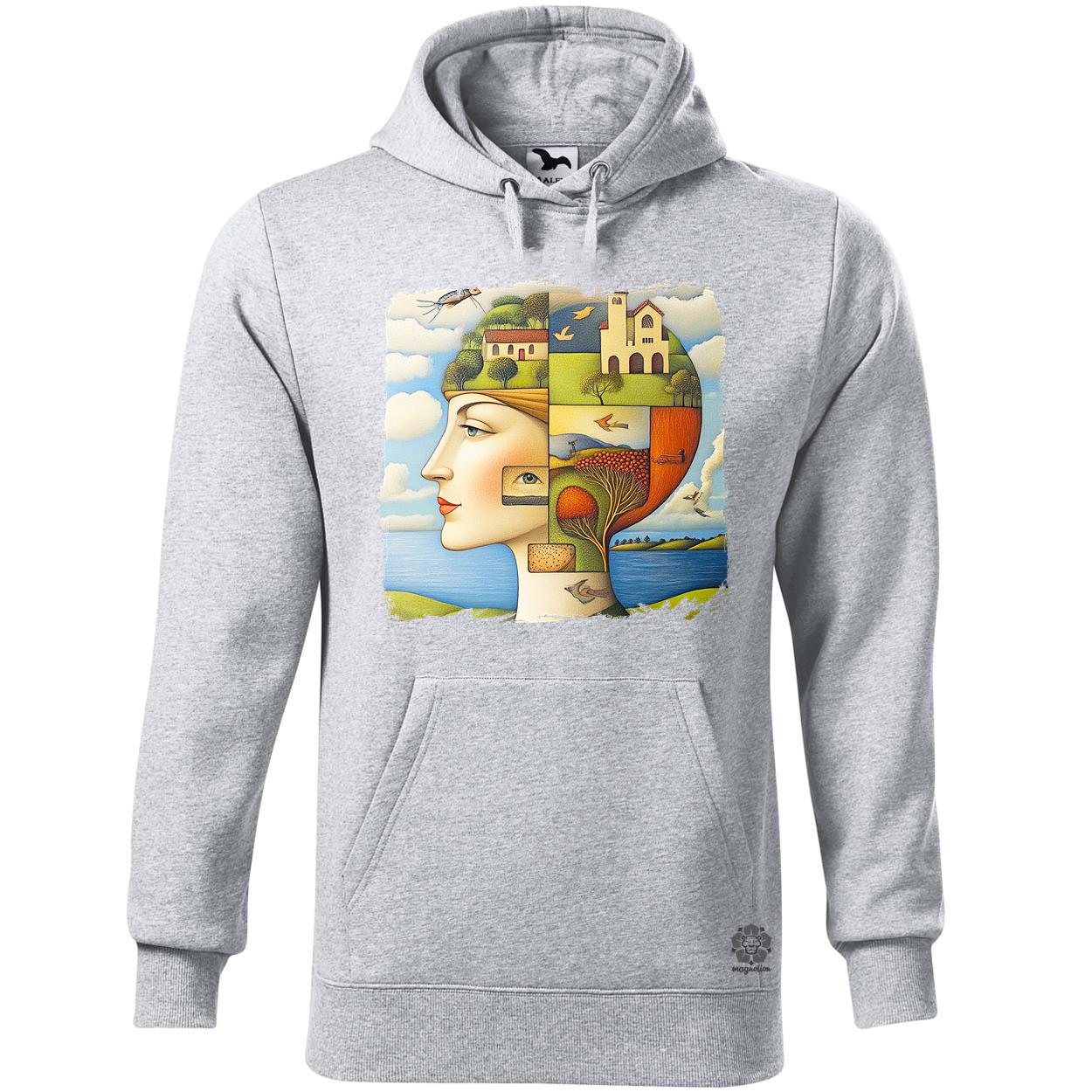 Női gondolatok v3 egyedi  pulóver 