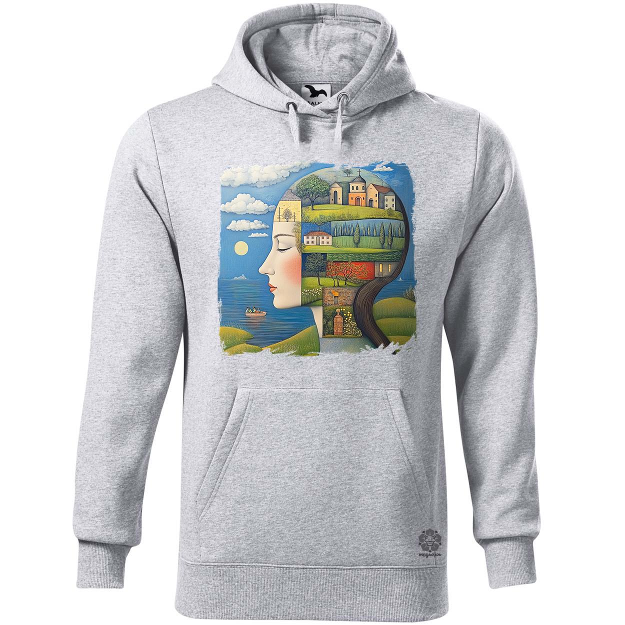 Női gondolatok v4 egyedi  pulóver 