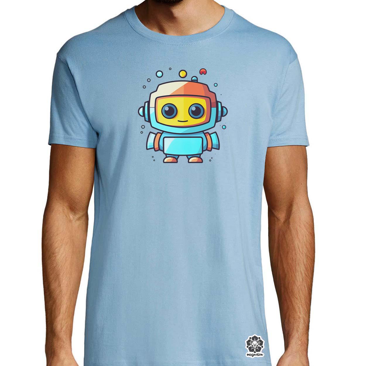 Cuki robot v7 egyedi póló 