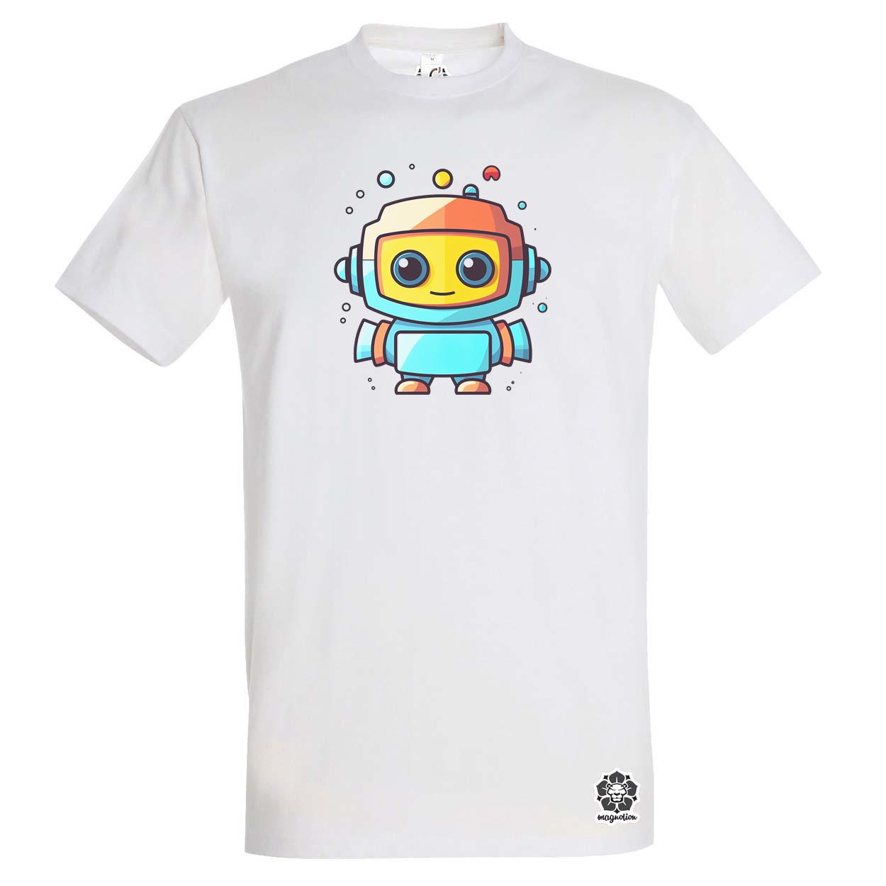 Cuki robot v7 egyedi póló 