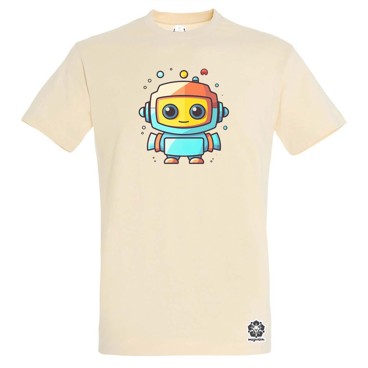 Cuki robot v7 egyedi póló 