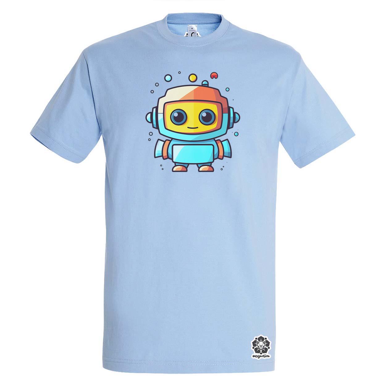 Cuki robot v7 egyedi póló 