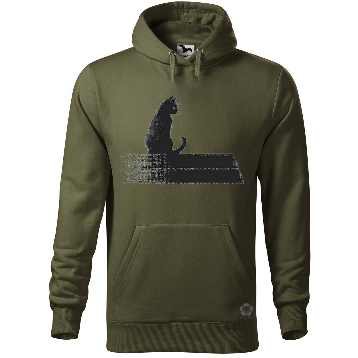 Pixel macska v1 egyedi  pulóver 