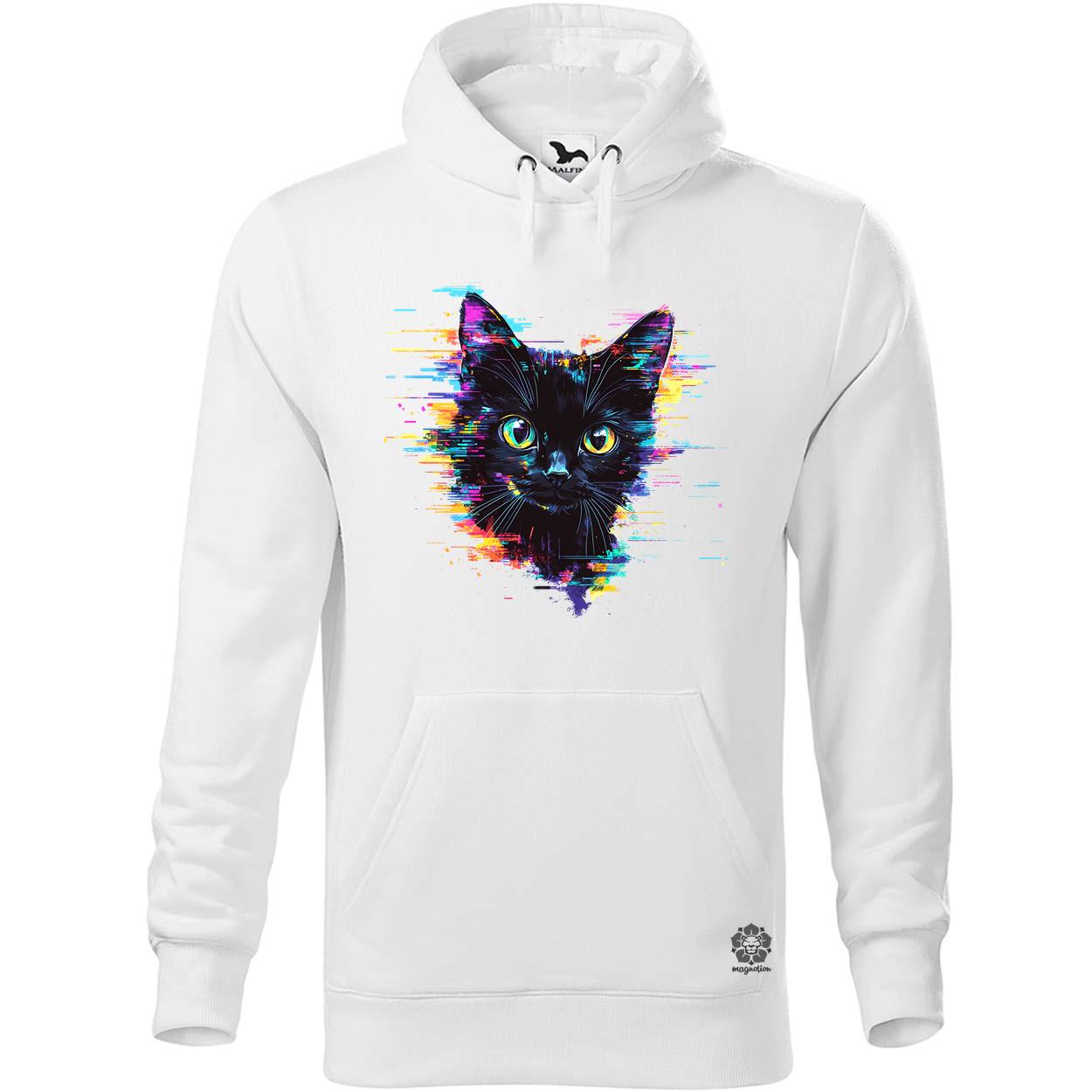 Pixel macska v2 egyedi  pulóver 