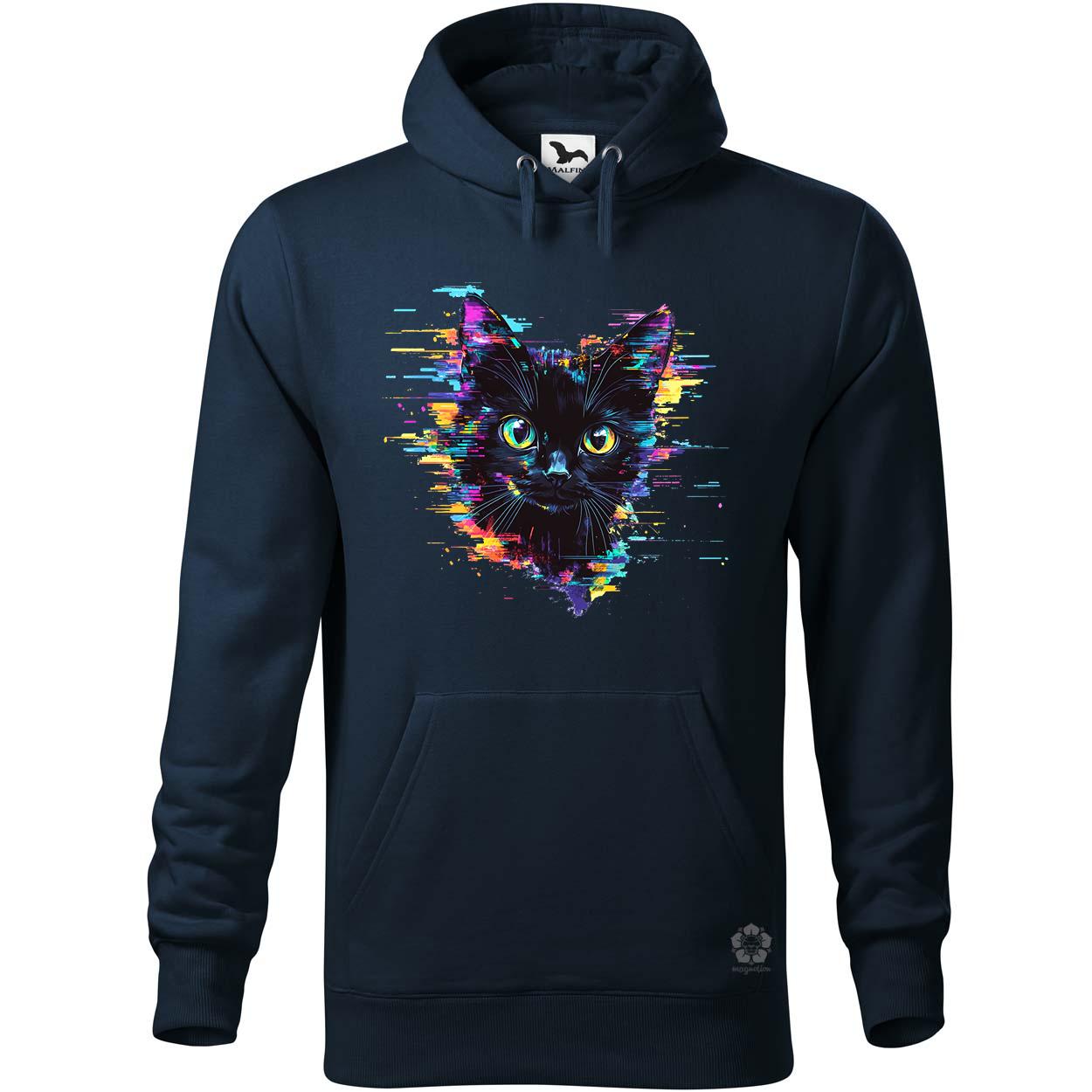Pixel macska v2 egyedi  pulóver 