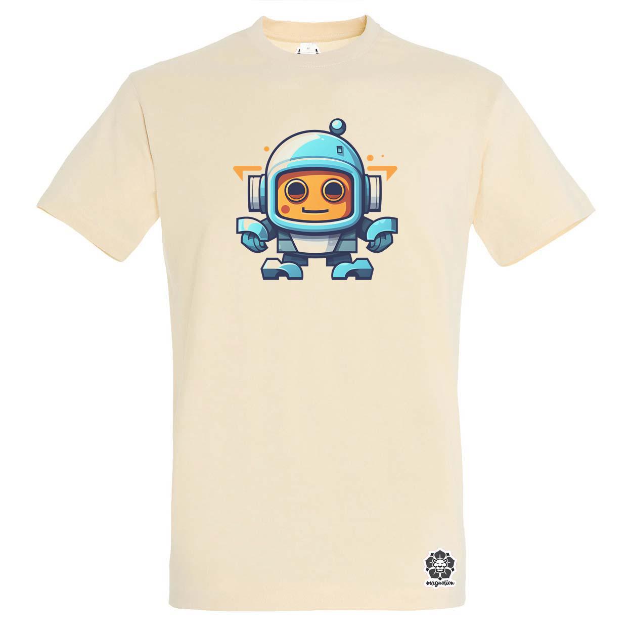 Cuki robot v8 egyedi póló 