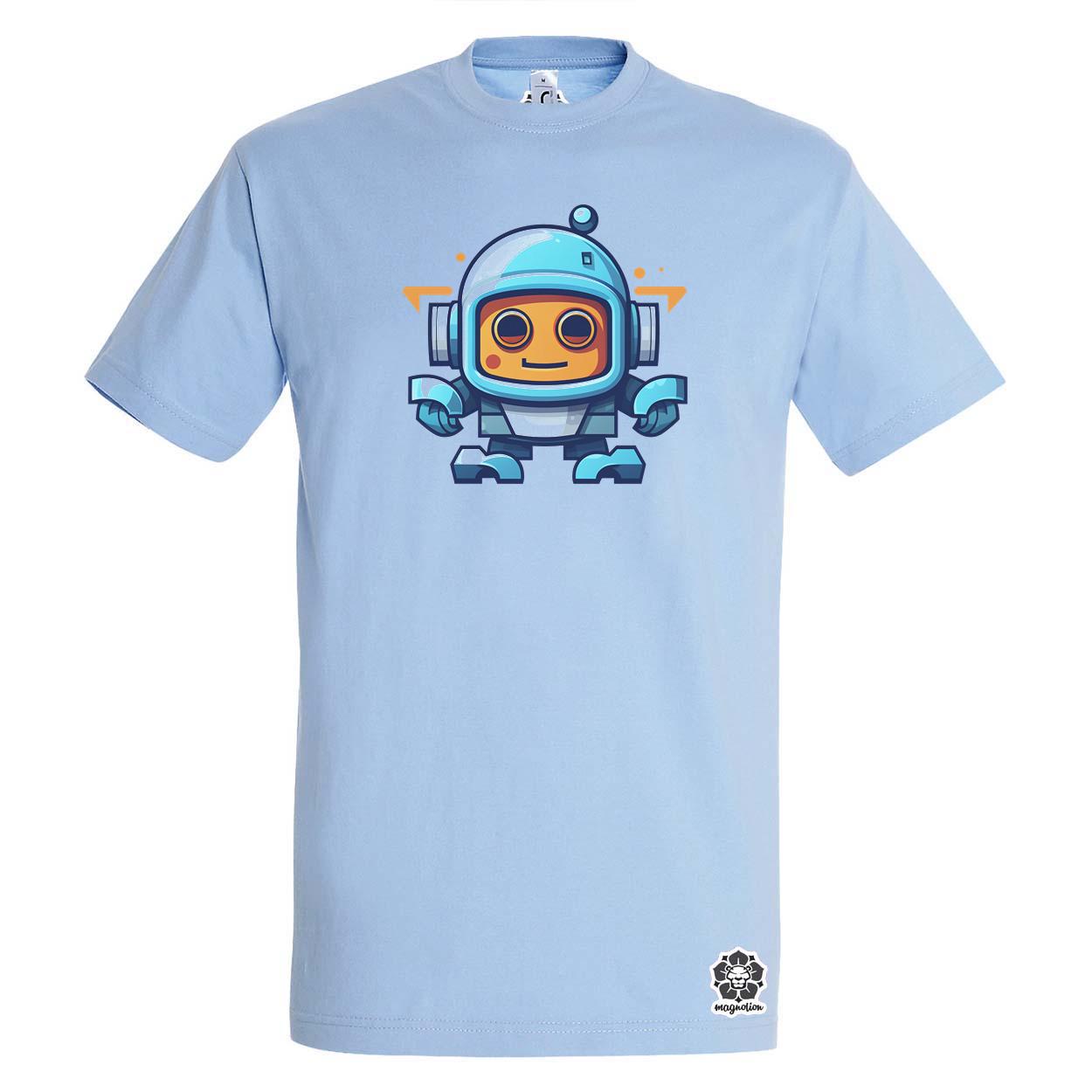 Cuki robot v8 egyedi póló 