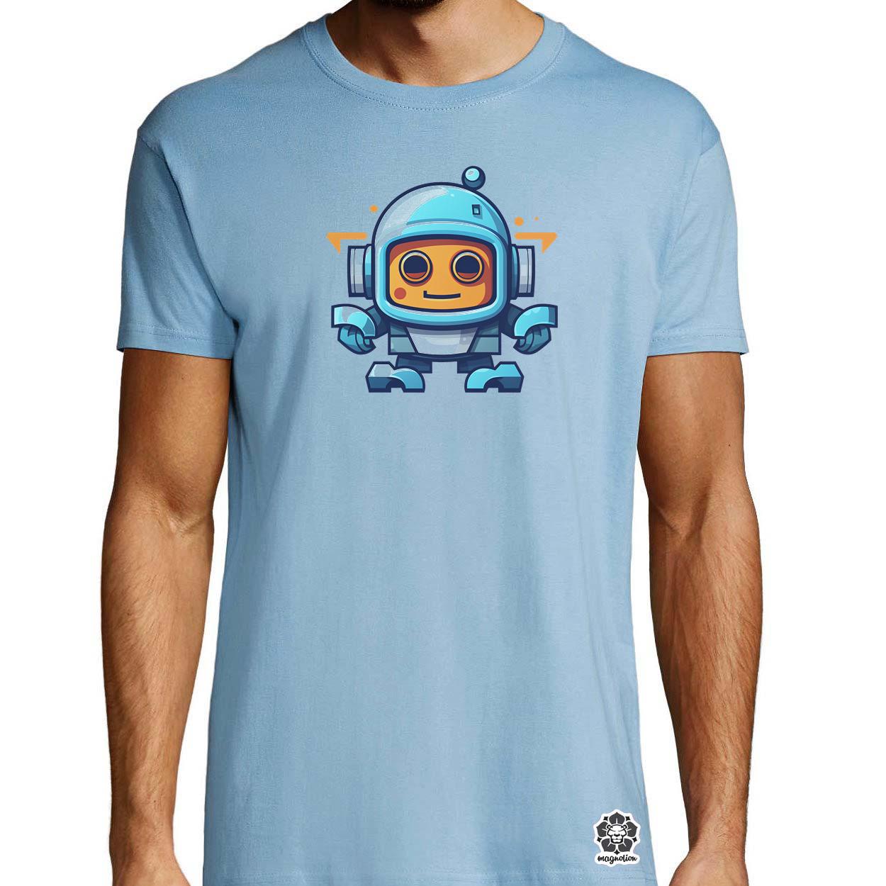 Cuki robot v8 egyedi póló 