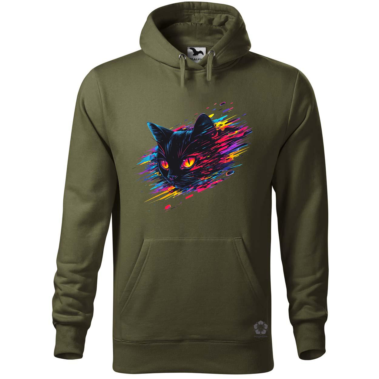 Pixel macska v3 egyedi  pulóver 