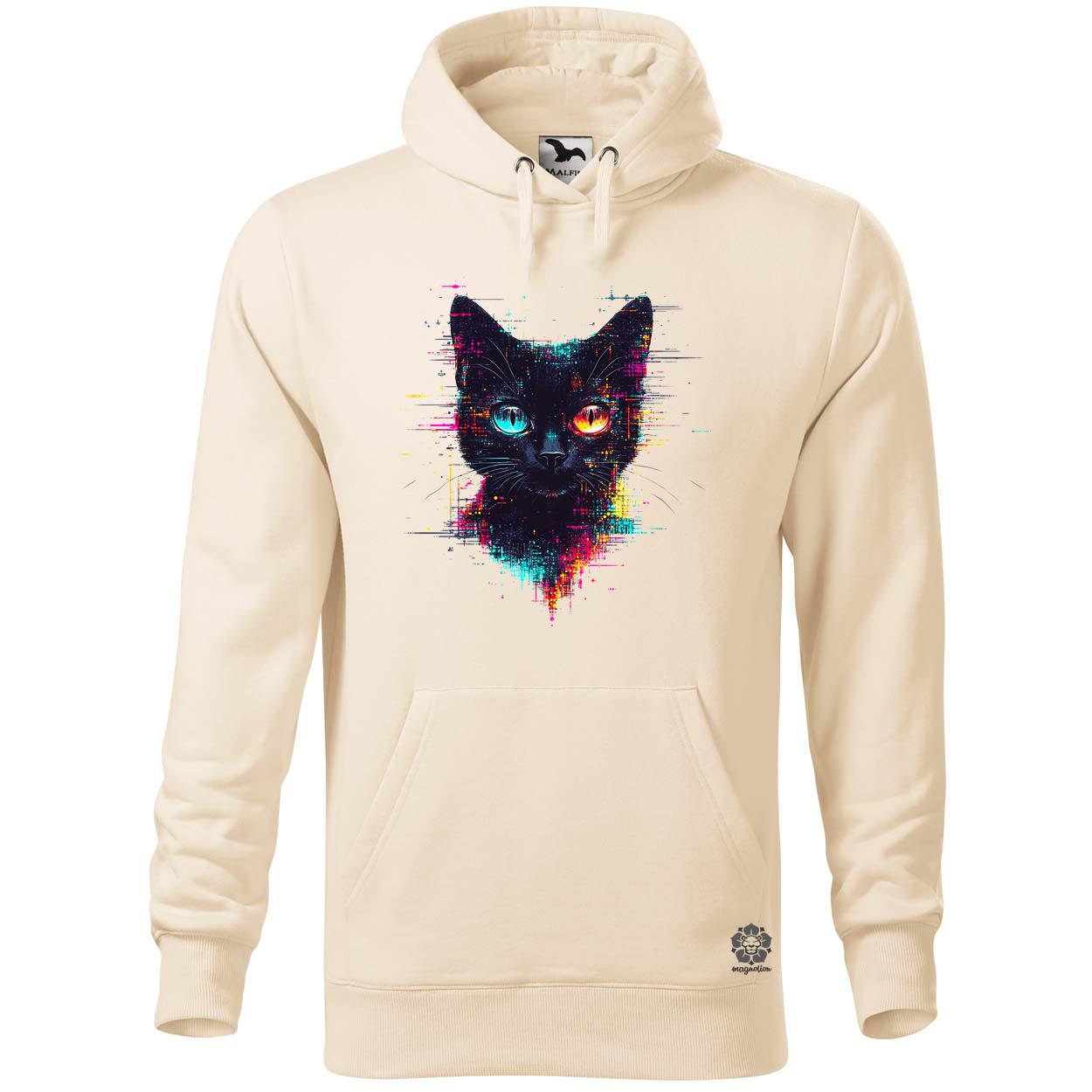 Pixel macska v4 egyedi  pulóver 