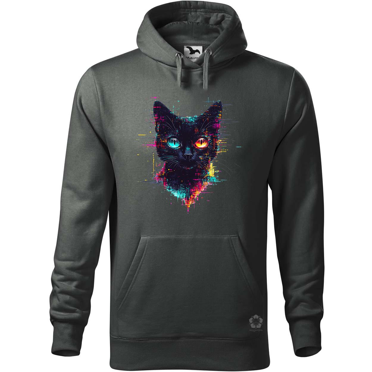 Pixel macska v4 egyedi  pulóver 