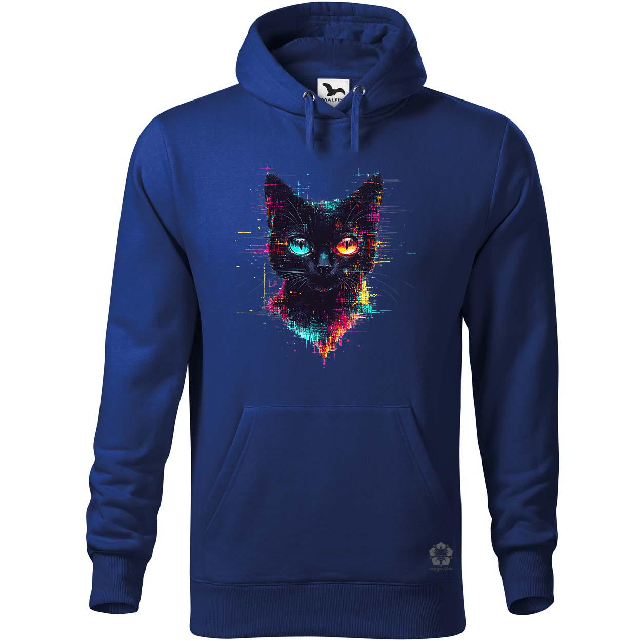 Pixel macska v4 egyedi  pulóver 
