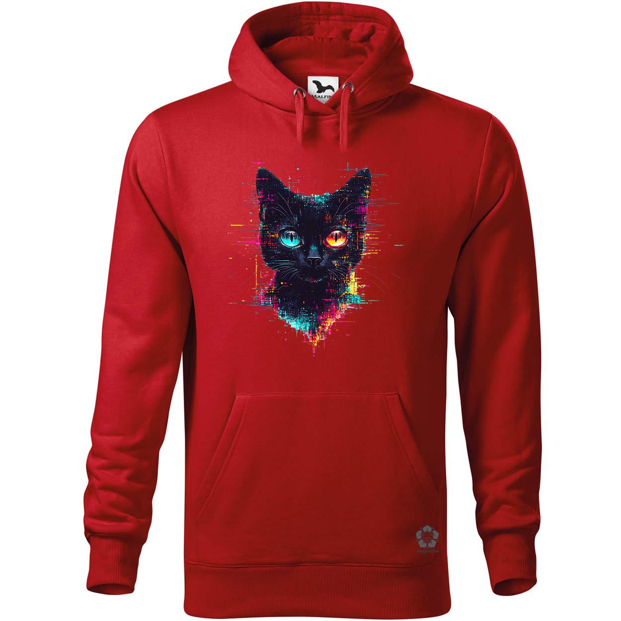 Pixel macska v4 egyedi  pulóver 