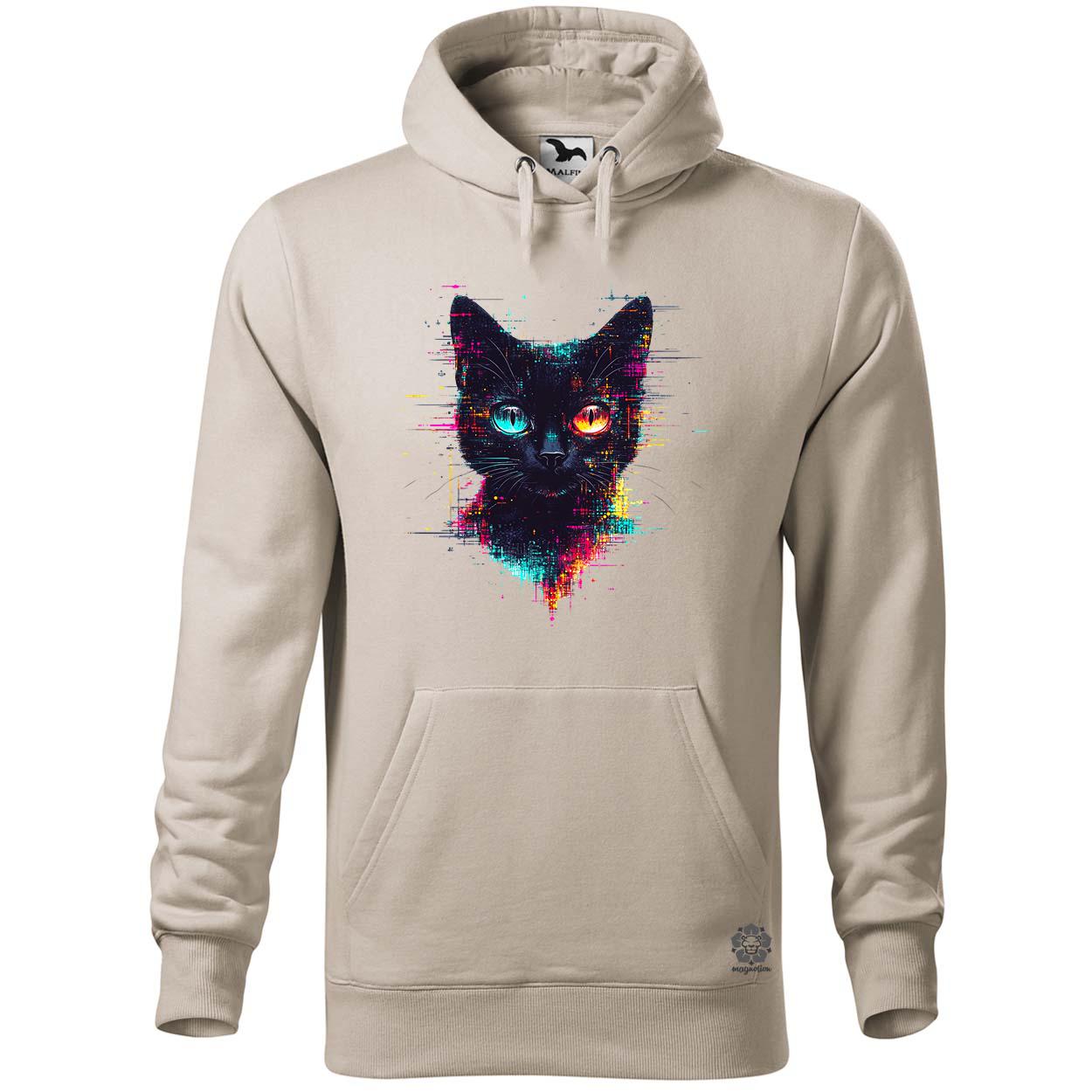 Pixel macska v4 egyedi  pulóver 