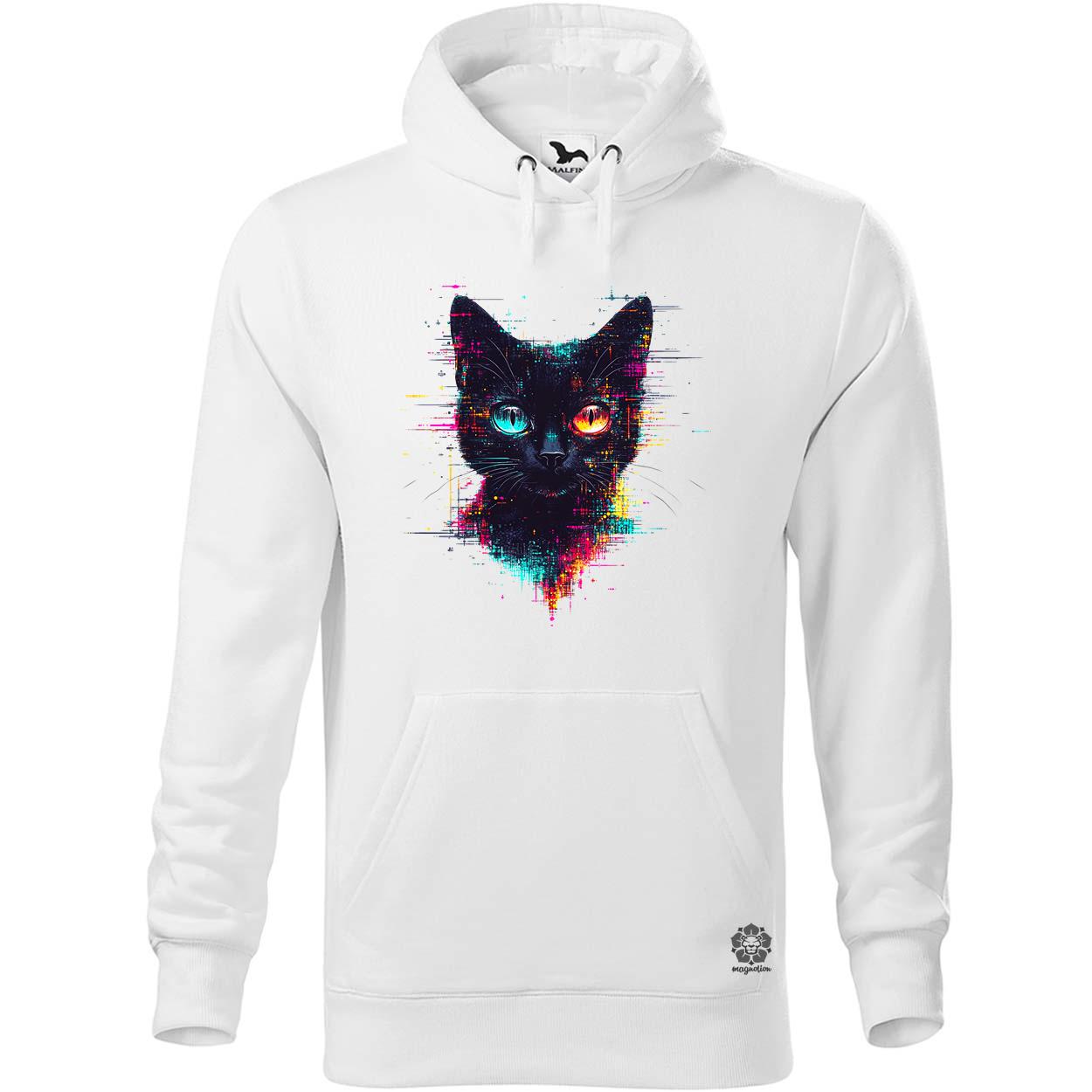 Pixel macska v4 egyedi  pulóver 
