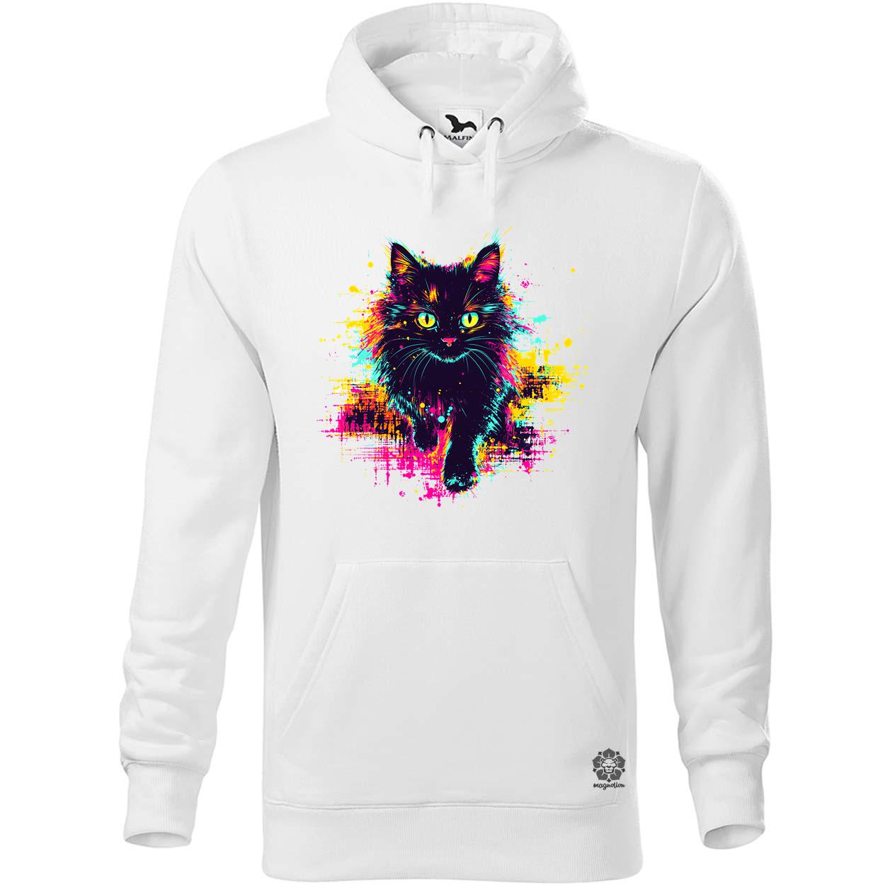 Pixel macska v5 egyedi  pulóver 