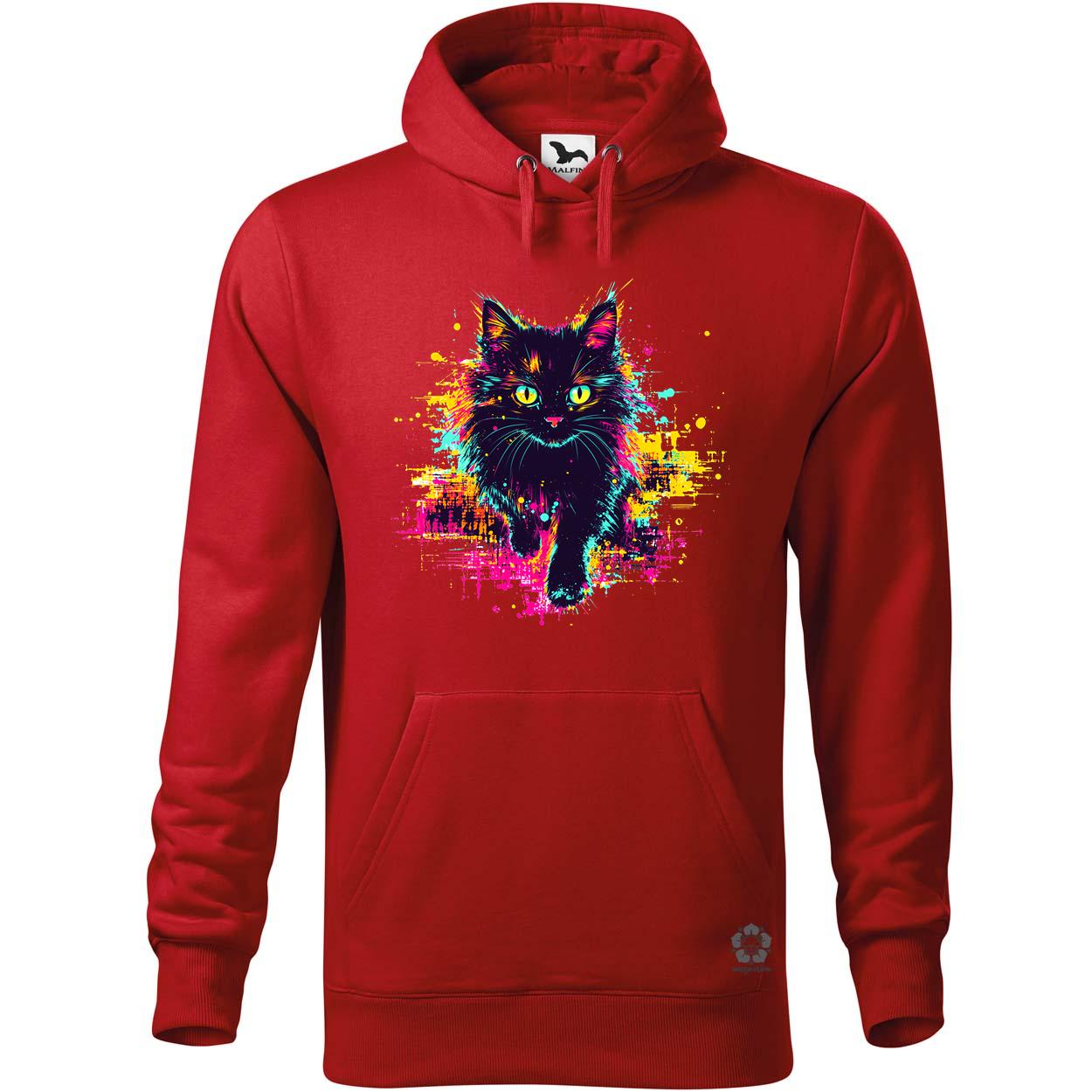 Pixel macska v5 egyedi  pulóver 