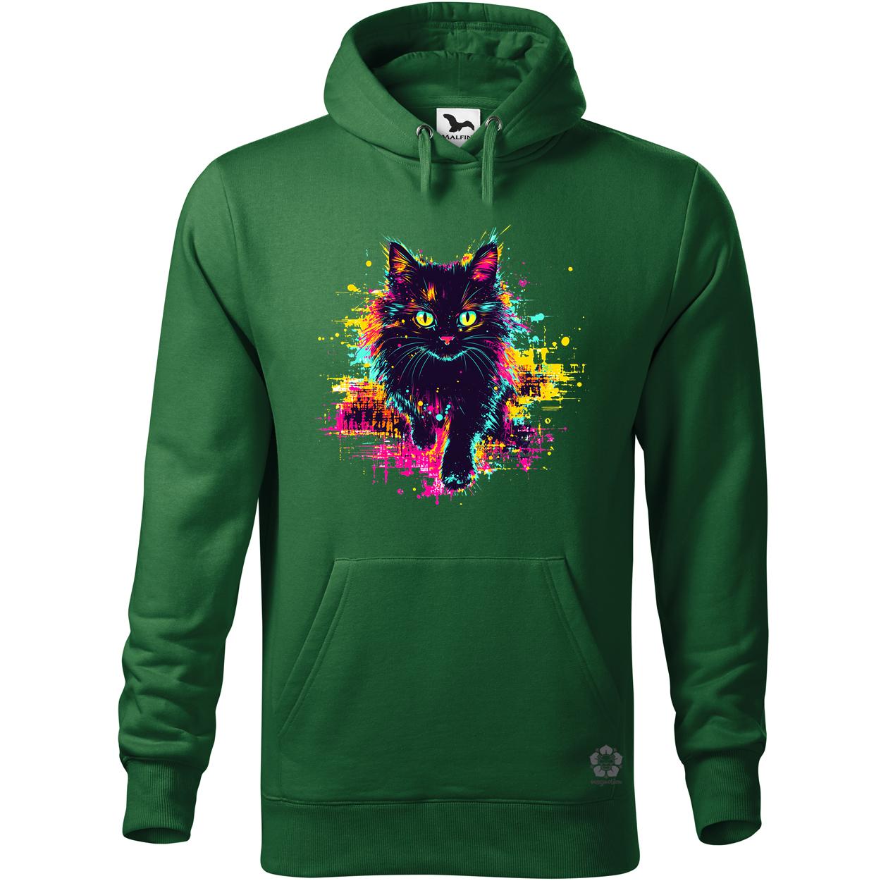 Pixel macska v5 egyedi  pulóver 