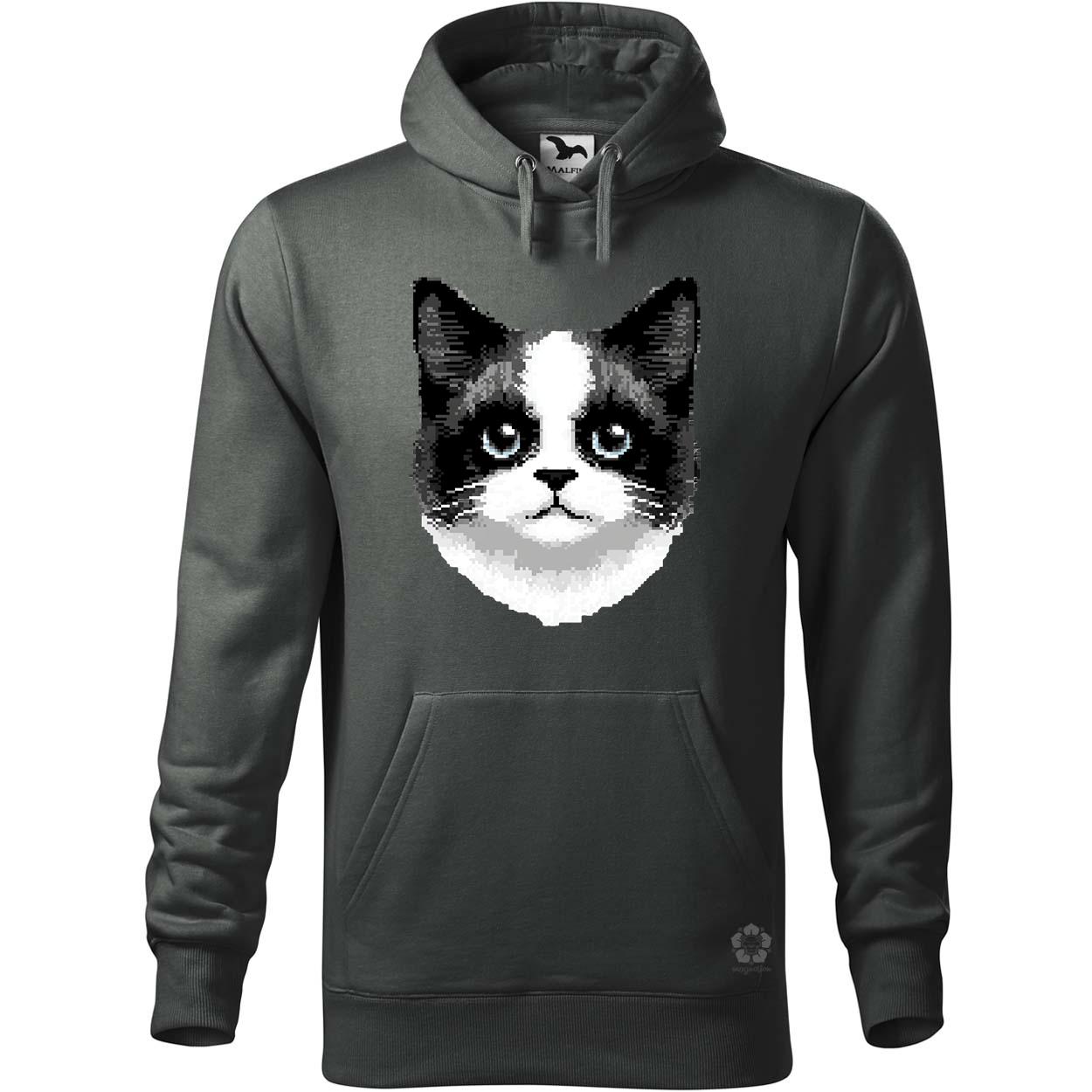 Pixel macska v6 egyedi  pulóver 