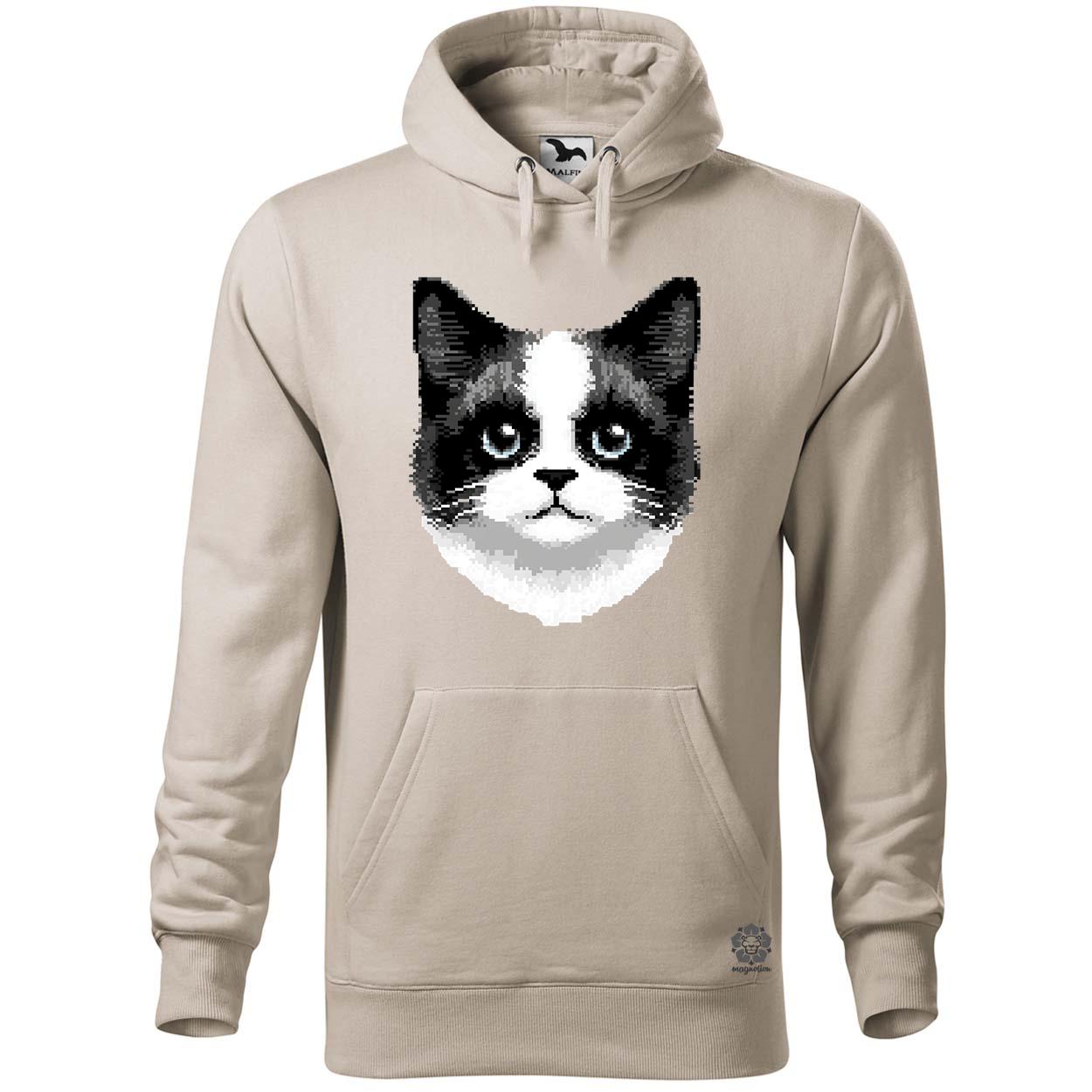 Pixel macska v6 egyedi  pulóver 
