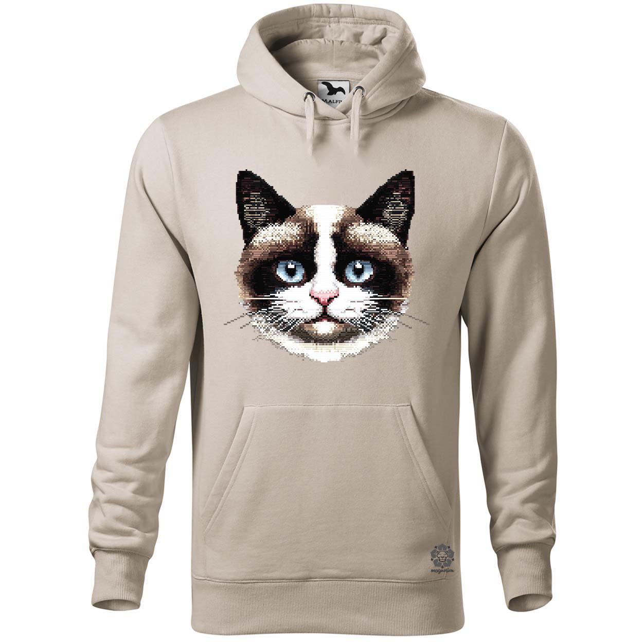 Pixel macska v7 egyedi  pulóver 