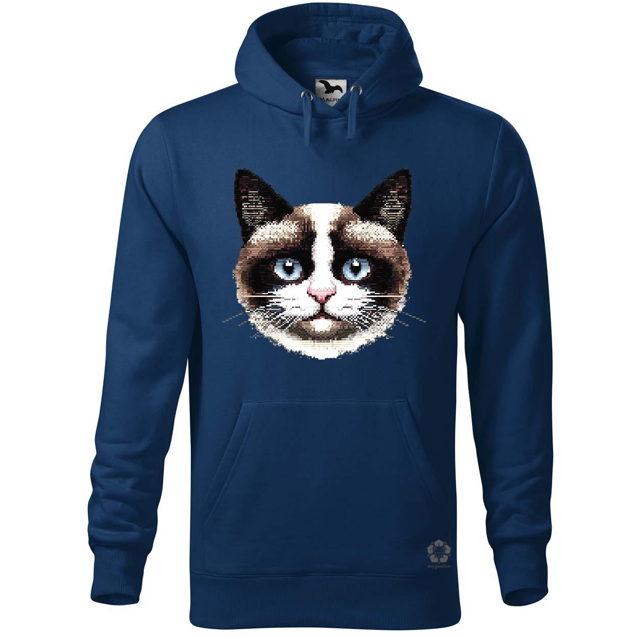 Pixel macska v7 egyedi  pulóver 