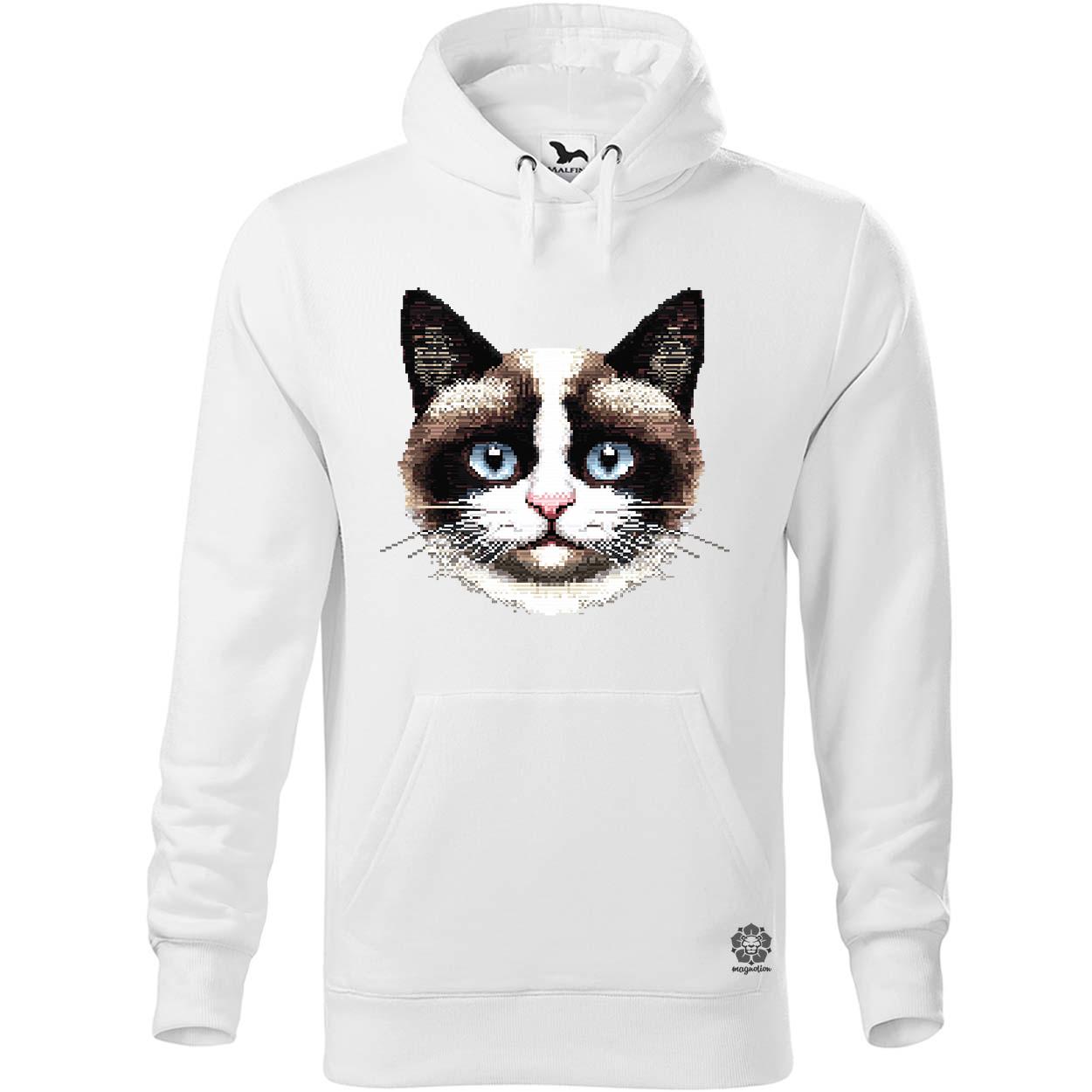 Pixel macska v7 egyedi  pulóver 
