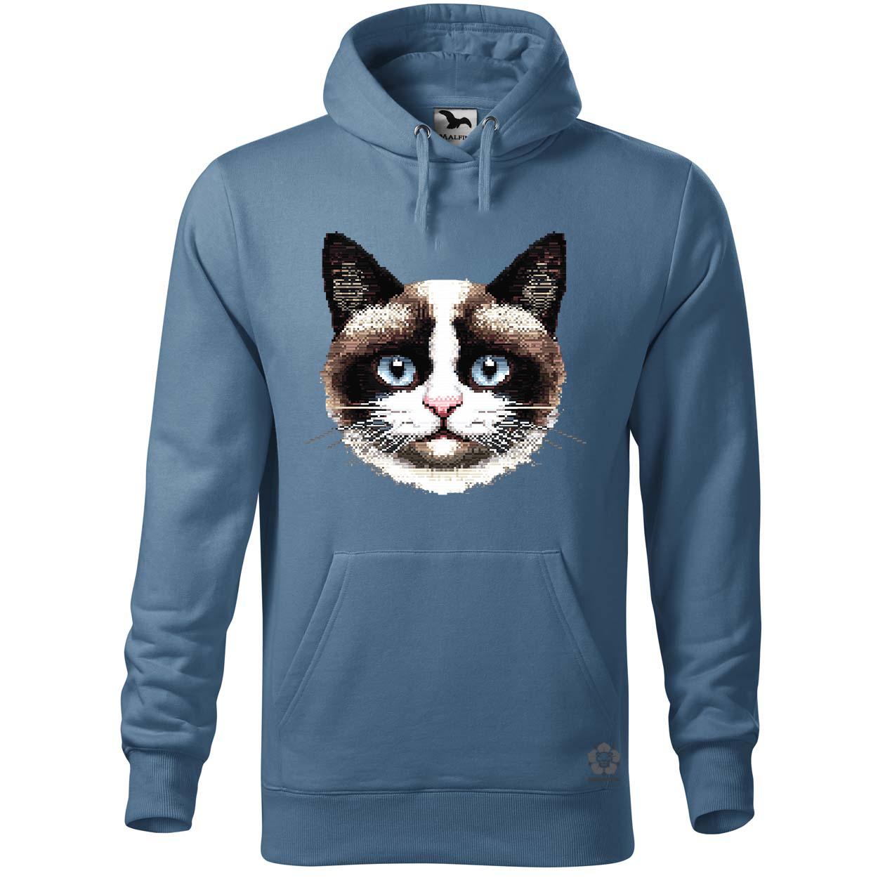 Pixel macska v7 egyedi  pulóver 