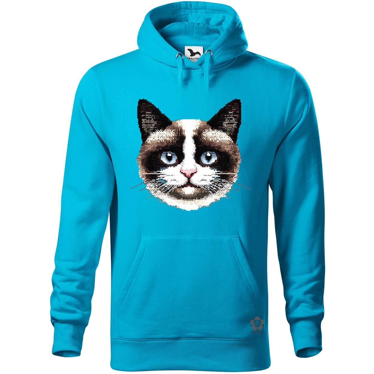 Pixel macska v7 egyedi  pulóver 