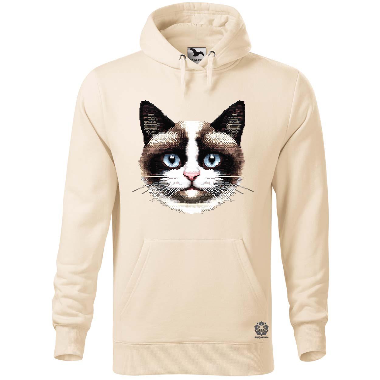 Pixel macska v7 egyedi  pulóver 