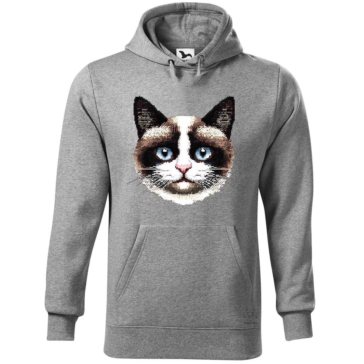 Pixel macska v7 egyedi  pulóver 