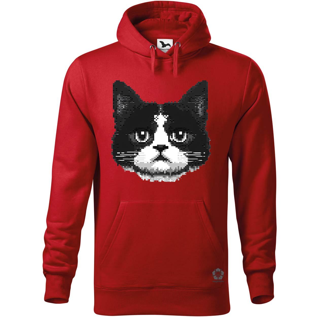 Pixel macska v8 egyedi  pulóver 